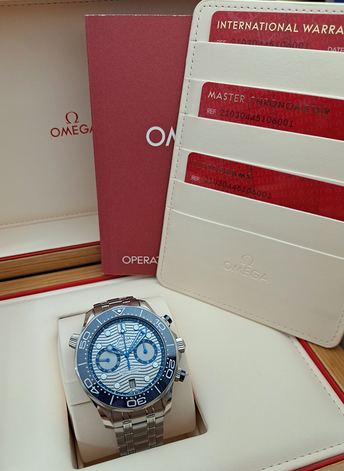 Omega Seamaster Diver 300M Co-Axial Chronograph Ref. 210.30.44.51.06.001
